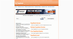 Desktop Screenshot of page-rank.webspider.pl