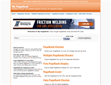 Tablet Screenshot of page-rank.webspider.pl